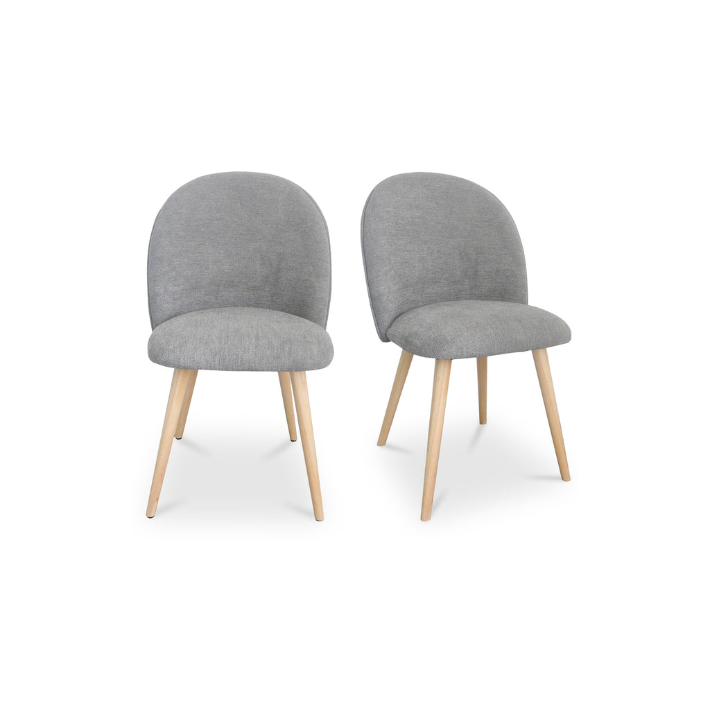 Clarissa Dining Chair Grey-Set Of Two | Moe's Furniture - JW-1002-15