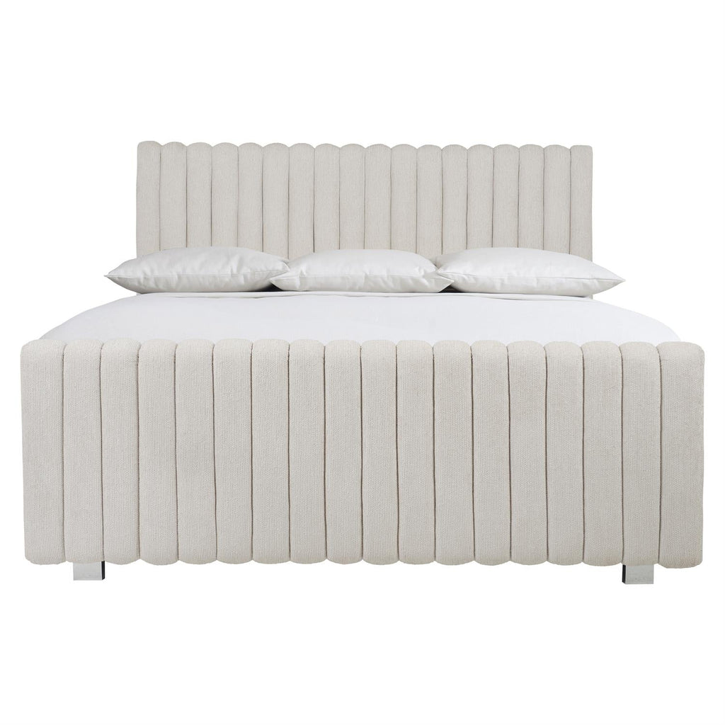 Silhouette Cal King Upholstered Panel Bed | Bernhardt Furniture - 307FR02, 307H02