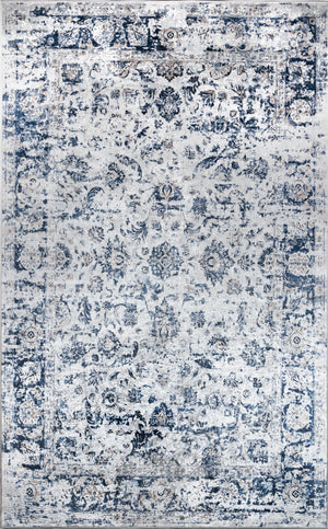 Karachi Rug Collection - Blue | Momeni - KARACKAR-6BLU5080