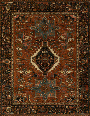 Momeni Rug Karajeh Collection | Red - KARAJKAJ-1RED