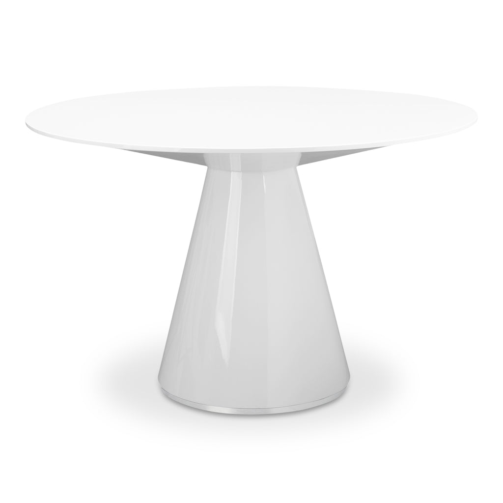Otago Dining Table Round White | Moe's Furniture - KC-1028-18