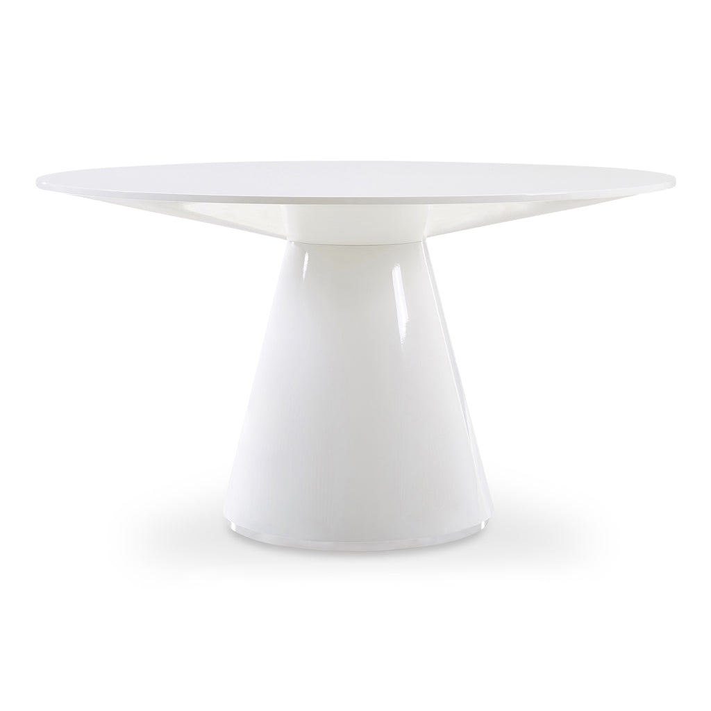 Otago Dining Table 54In Round White | Moe's Furniture - KC-1029-18