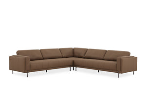 Toby Sectional - Blanca Mocha | Modern Motion - KF.7020