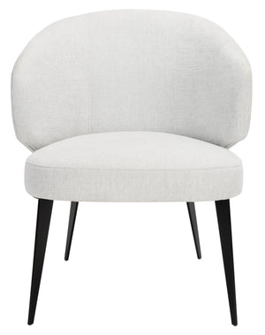 Safavieh Couture Bosco Channel Tufted Accent Chair - Nobility White