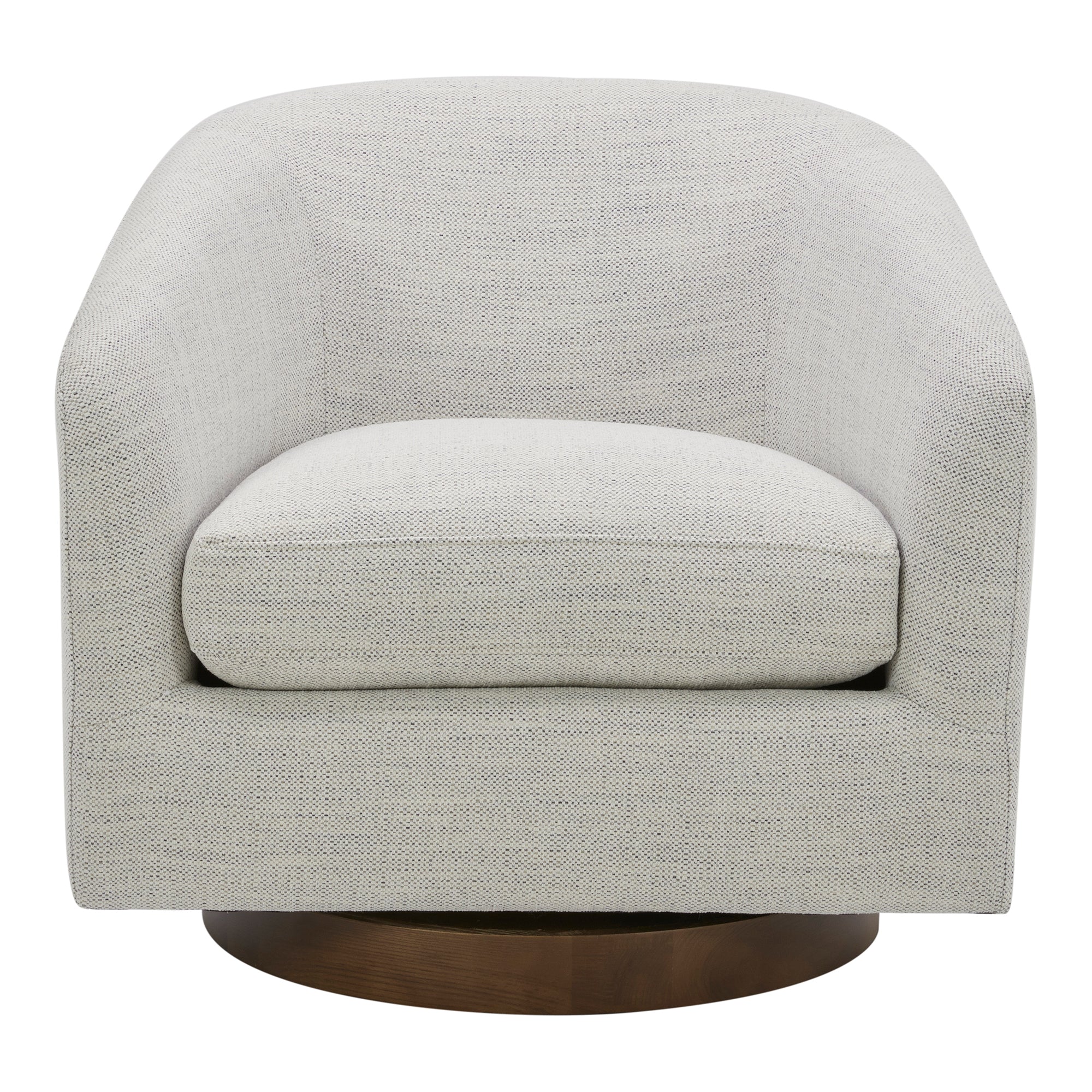 Oscy Swivel Chair Splashed White | Moe's Home Collection - KQ-1015-05