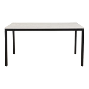 Parson Dining Table White Marble | Moe's Home Collection - KY-1021-02-0