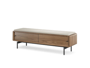 LINQ Bedroom Storage Bench Fabric Cushion | BDI - 9101