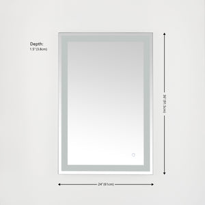 Hyatt 24" Led Mirror | Safavieh - LMR1000
