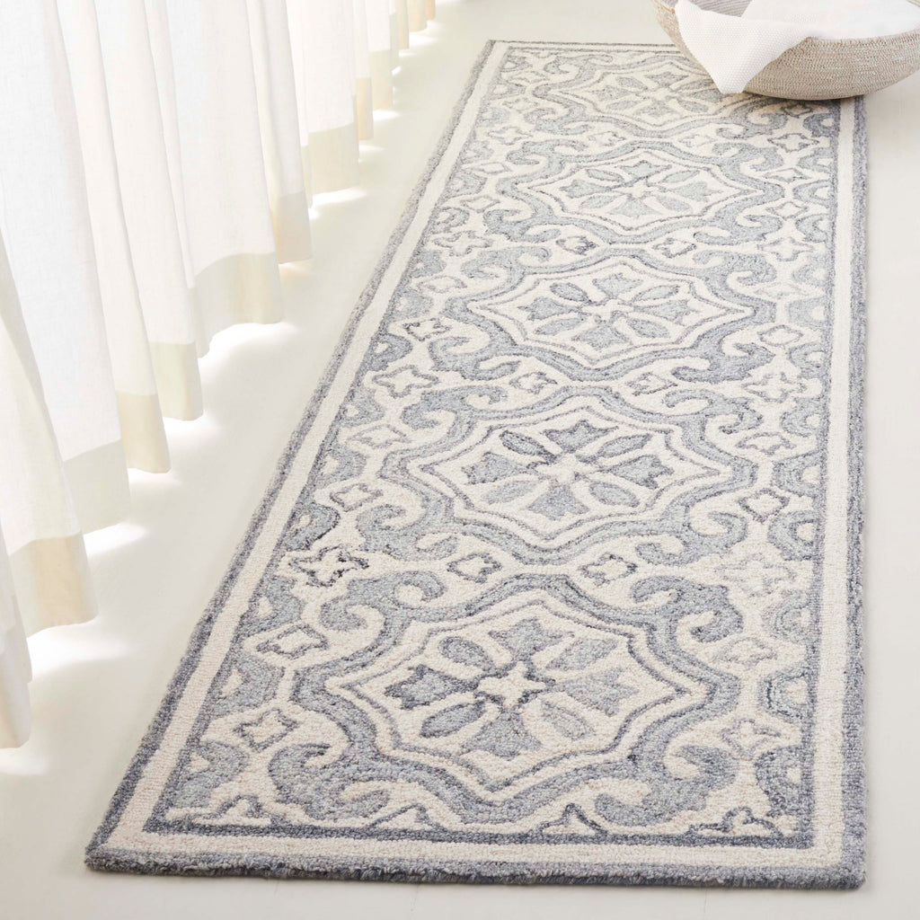 Lauren Ralph Lauren 6944 Rug | Lauren Ralph Lauren - LRL6944 - Grey / Ivory