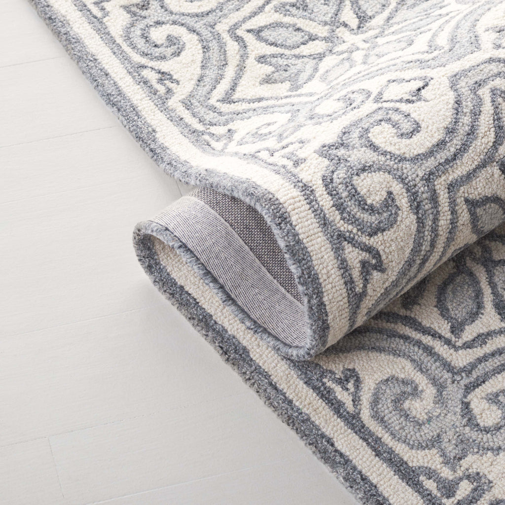 Lauren Ralph Lauren 6944 Rug | Lauren Ralph Lauren - LRL6944 - Grey / Ivory