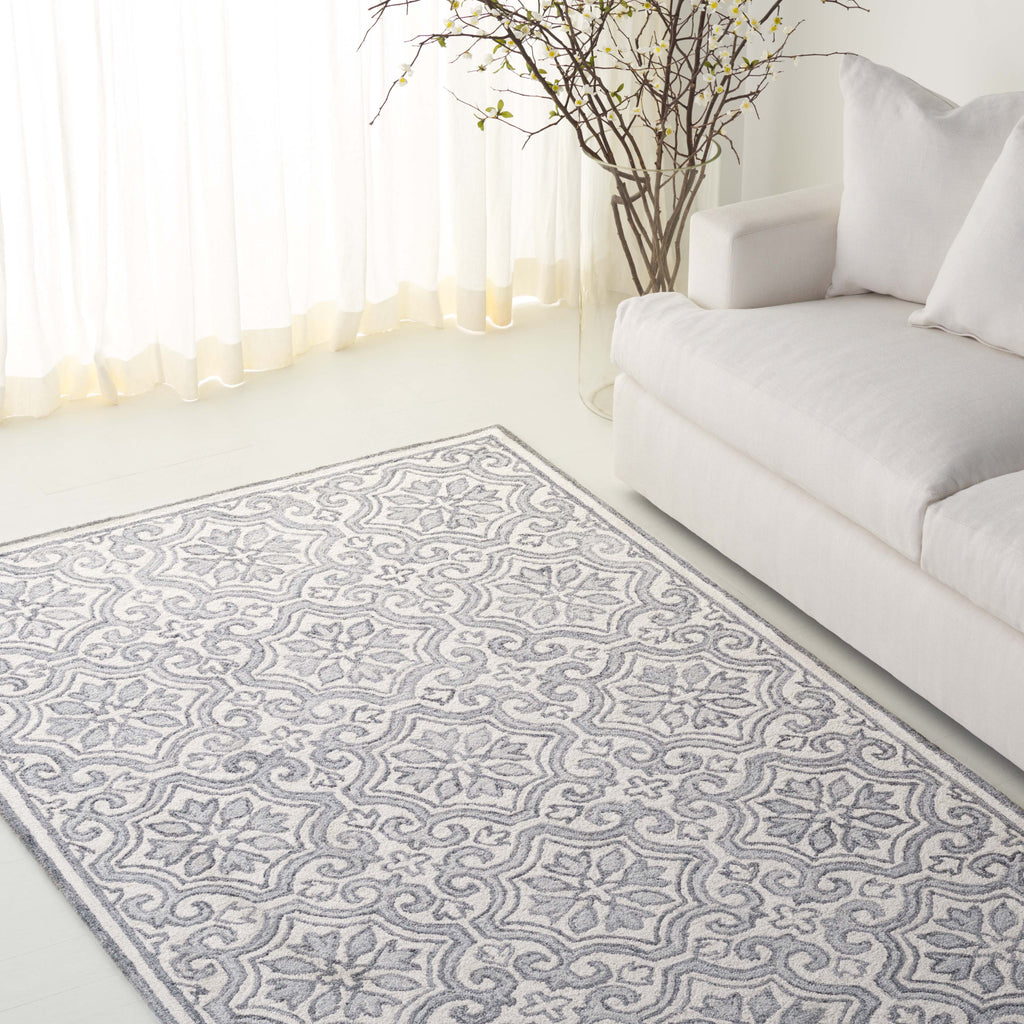 Lauren Ralph Lauren 6944 Rug | Lauren Ralph Lauren - LRL6944 - Grey / Ivory