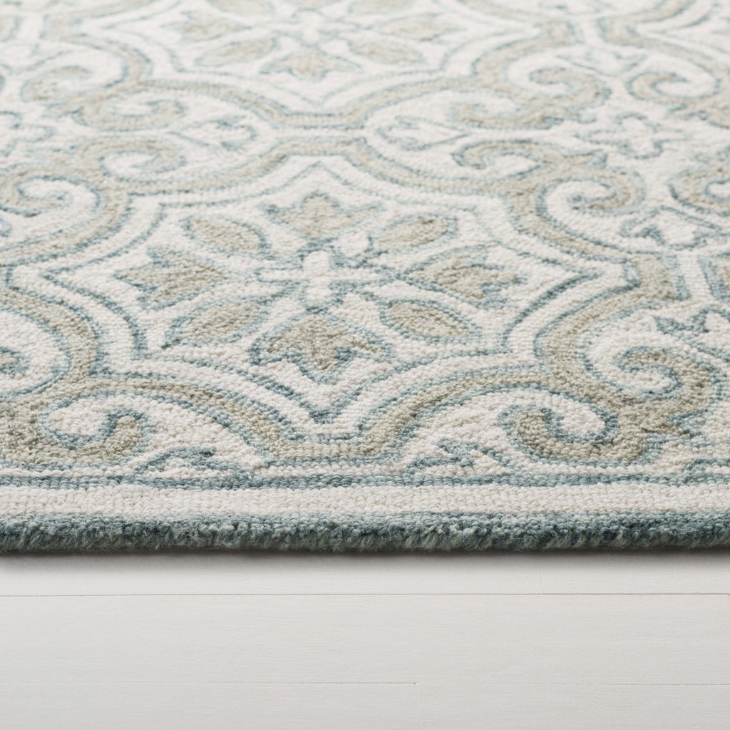 Lauren Ralph Lauren 6944 Rug | Lauren Ralph Lauren  - Teal / Ivory