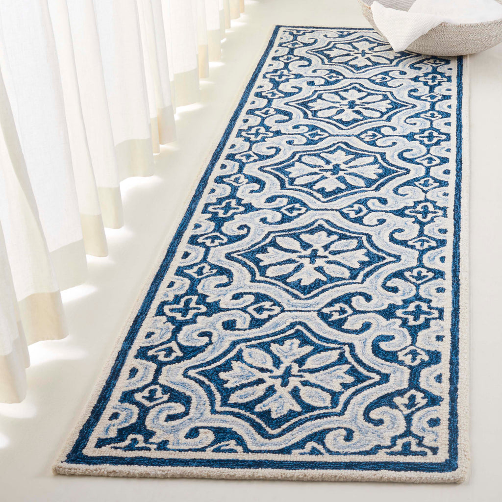 Lauren Ralph Lauren 6944 Rug | Lauren Ralph Lauren  - Dark Navy / Ivory