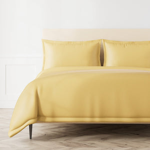 Labyrinth Duvet Set - Gold | Ann Gish