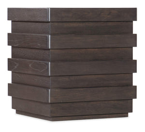 Brent Stepped Side Table - Dark Wood | Hooker Furniture - M15-50300-89