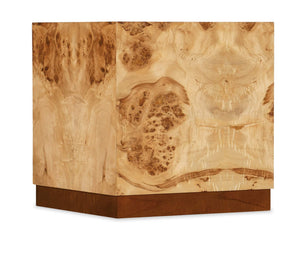 Auberon Burl Drink Table - Light Wood | Hooker Furniture - M30-80117-80