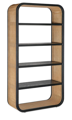 Cain Bookcase - Black | Hooker Furniture - M34-50350-99