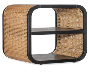 Cain Rectangle Side Table - Black | Hooker Furniture - M34-80113-99