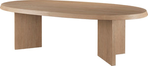 Ellipse Dining Table - Morel Finish | McGuire Furniture - MCA1536