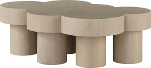 Curacao Cocktail Table - Straw finish | McGuire Furniture - MCA1650