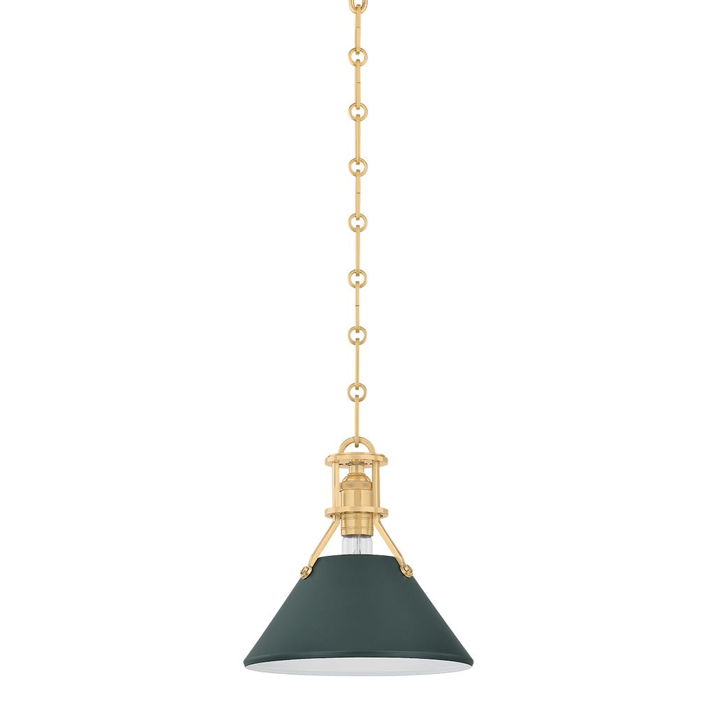 Aged Brass/Soft Studio Green