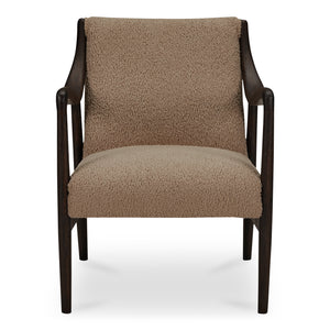 Yates Accent Chair Beige Faux Shearling | Moe's Home Collection - ME-1074-34