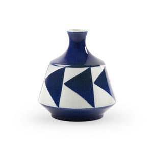Melila Vase - Blue & White | Villa & House - MEA-700-300