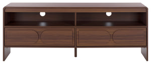 Arsenio 2 Drawer 2 Shelf Media | Safavieh - MED3100
