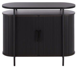 Etka Tambour Doors Compact Sideboard | Safavieh - MED3111