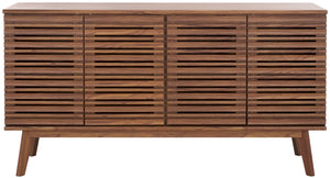 Atlantes Four-Door Four-Shelf Media Stand | Safavieh - MED9614