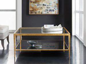 Sculpture Sqaure Cocktail Table | Modern History - MH1213F01