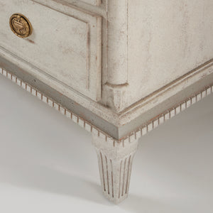 Large Gustavian 4 - Drawer Commode | Modern History - MH245F01