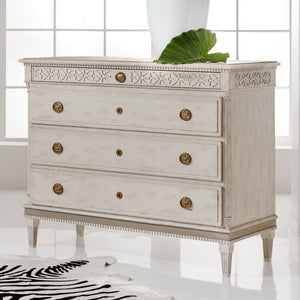 Large Gustavian 4 - Drawer Commode | Modern History - MH245F01