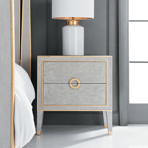 Retro Nightstand - Antique Grey | Modern History - MH438F03