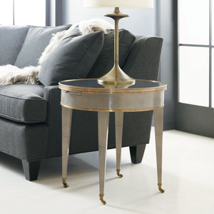 Tuxedo End Table - Grey Sycamore  | Modern History - MH471F02