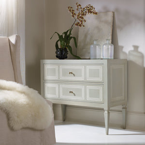 Milan Commode - Grey Paint With Ivory Accent | Modern History - MH561F02