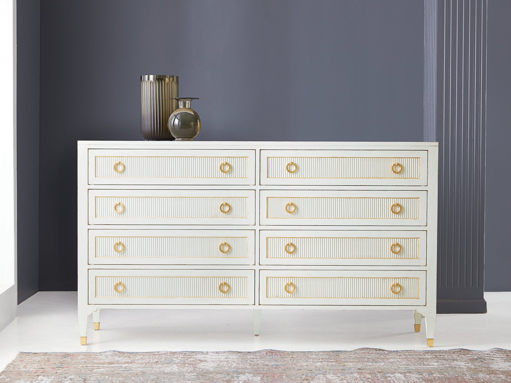 Swedish Reeded Dresser Swedish Reeded Dresser