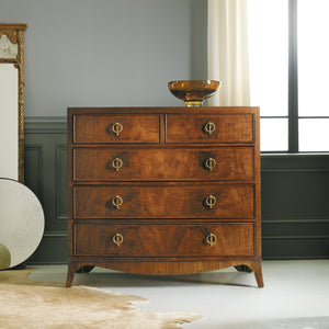 Large Bowfront Chest  | Modern History - MH915F01