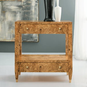 Olive Ash Nightstand  | Modern History - MH963F01