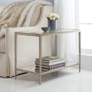 Sculpture Side Table - Ant. Aluminum | Modern History - MH998F04