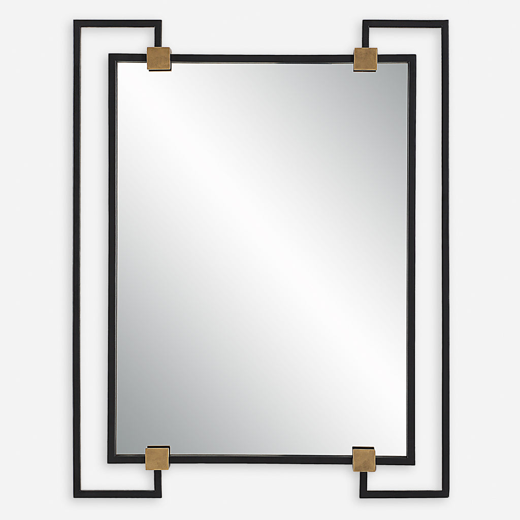 Uttermost Ivey Rectangle Industrial Mirror - 09957