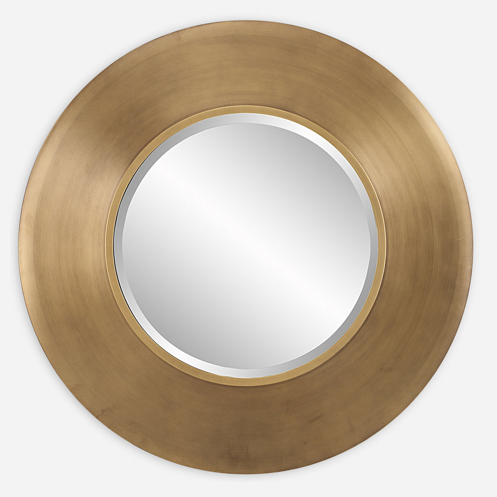 Uttermost Contessa Round Gold Mirror - 09959