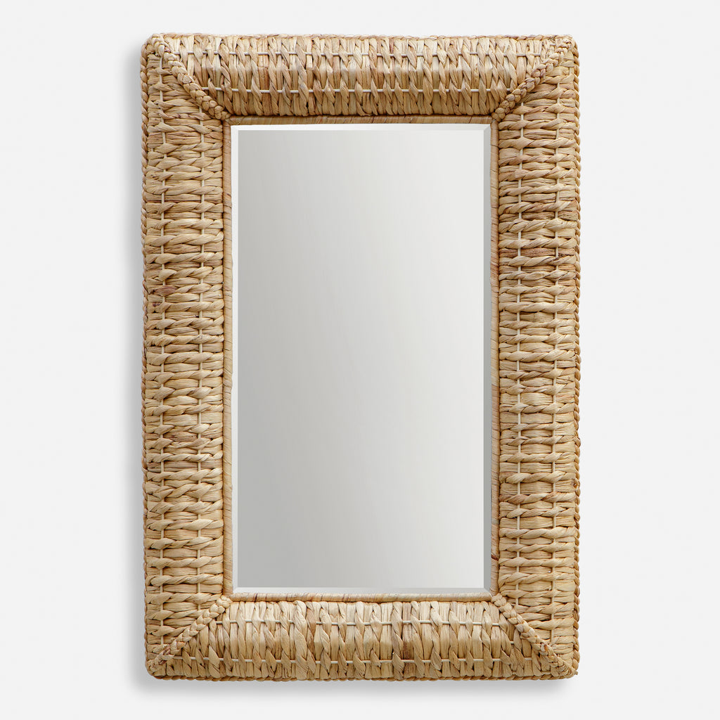 Uttermost Twisted Seagrass Rectangle Mirror - 08180