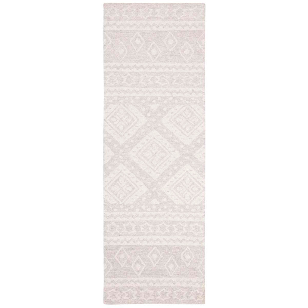 Micro-Loop 501 Rug | Safavieh - MLP501 - Grey / Ivory
