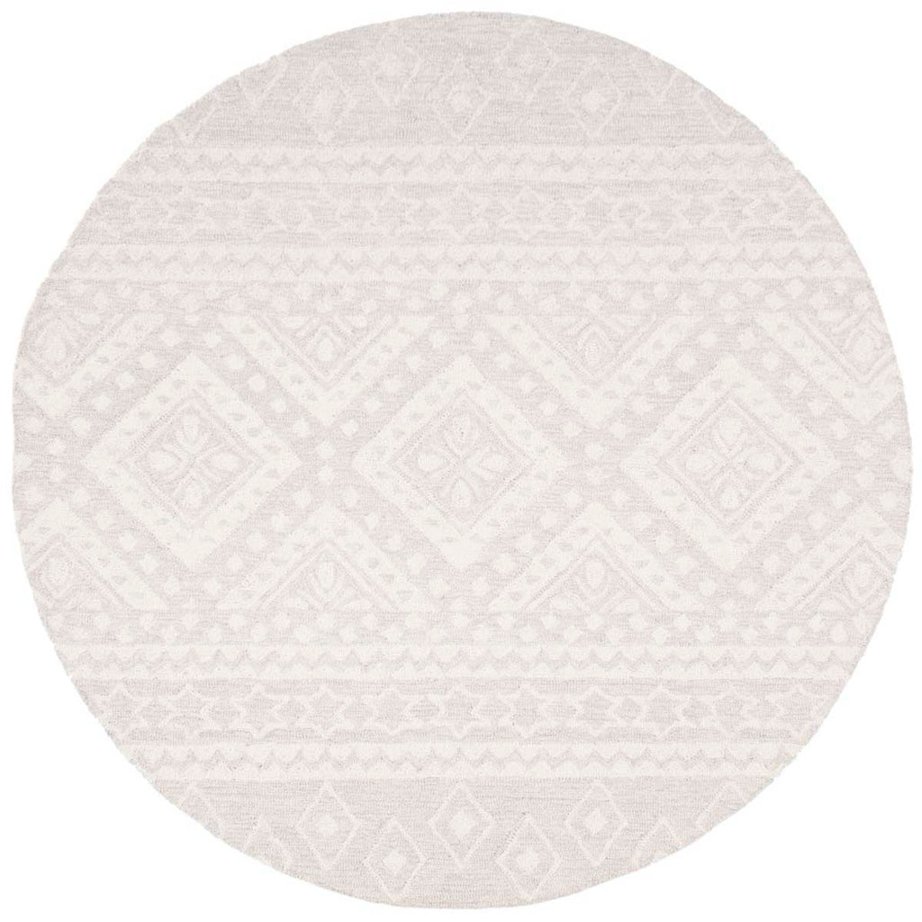 Micro-Loop 501 Rug | Safavieh - MLP501 - Grey / Ivory