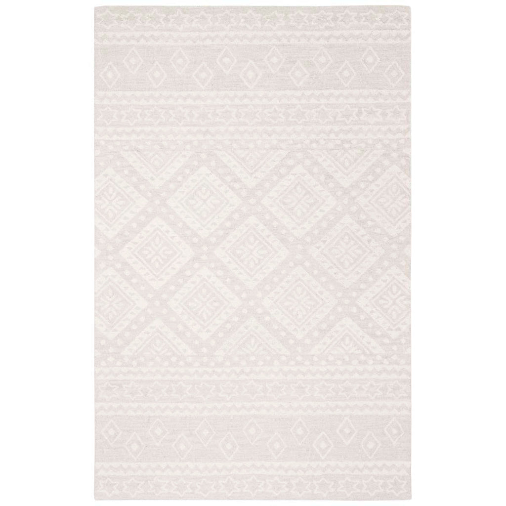 Micro-Loop 501 Rug | Safavieh - MLP501 - Grey / Ivory