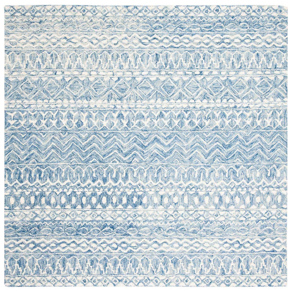 Micro-Loop 502 Rug | Safavieh - MLP502 - Blue / Ivory