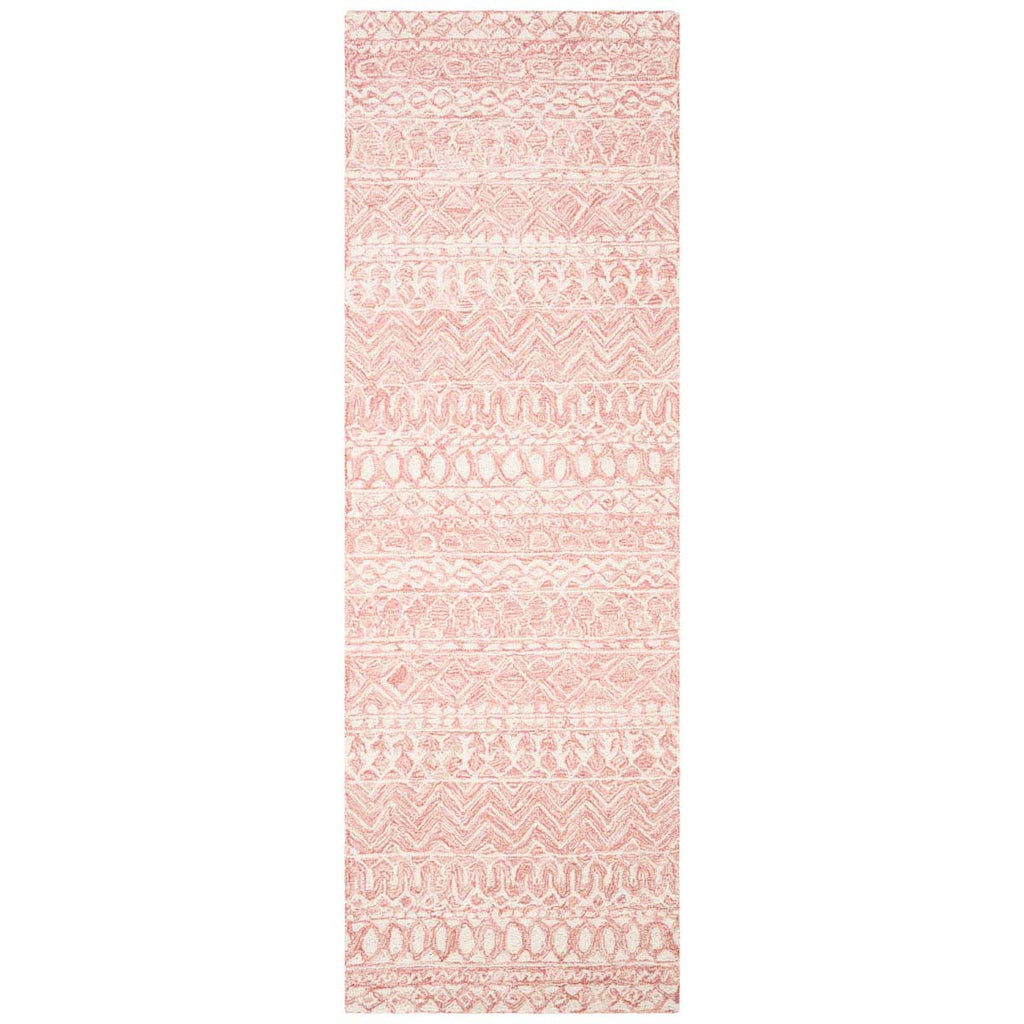Micro-Loop 502 Rug | Safavieh - MLP502 - Pink / Ivory