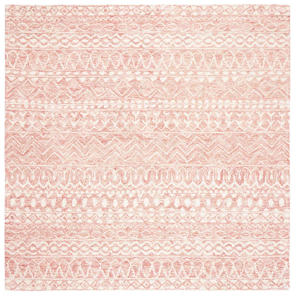 Micro-Loop 502 Rug | Safavieh - MLP502 - Pink / Ivory
