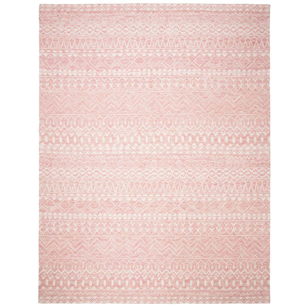 Micro-Loop 502 Rug | Safavieh - MLP502 - Pink / Ivory